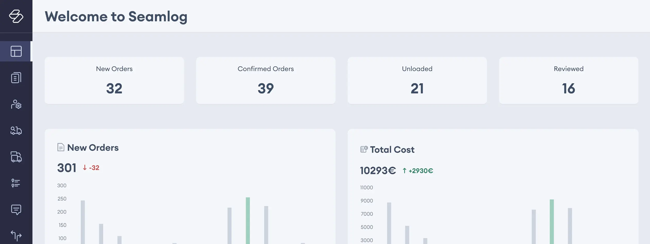 Seamlog Dashboard